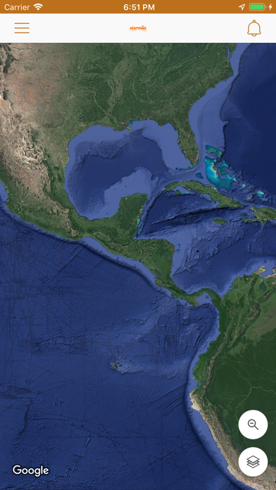 Alarmas Py iPhone screenshot 2 - Navigation app