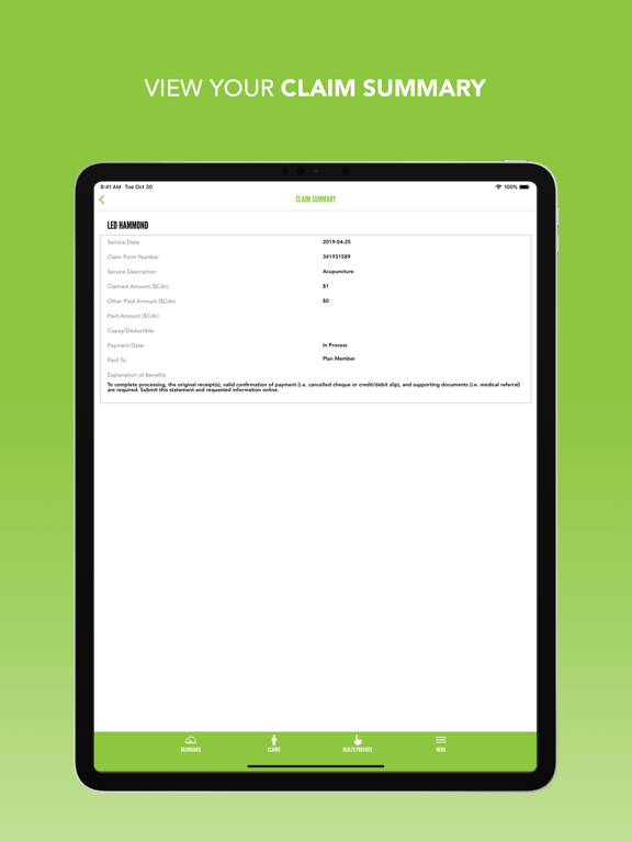 FPPM Assurances iPad screenshot