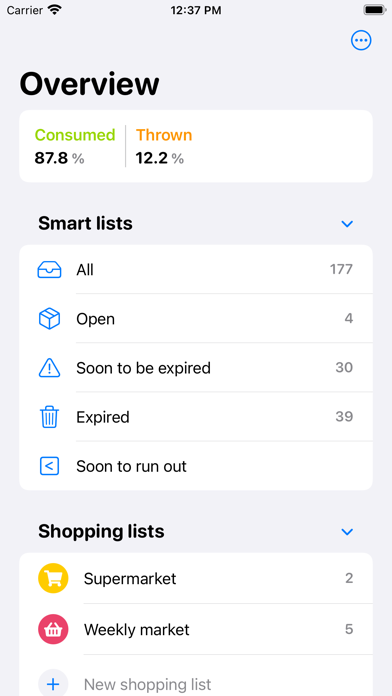 FoodShiner: Pantry Companion Screenshot