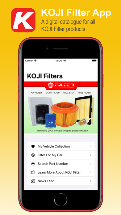 Screenshot #1 pour KOJI Filter App