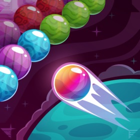 螢幕擷取畫面 (4) Bubble Shooter Planets