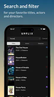 upflix iphone screenshot 4