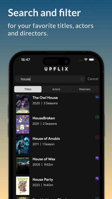 Upflix Screenshot
