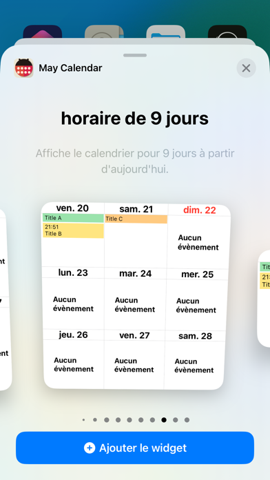 Screenshot #3 pour May Calendrier