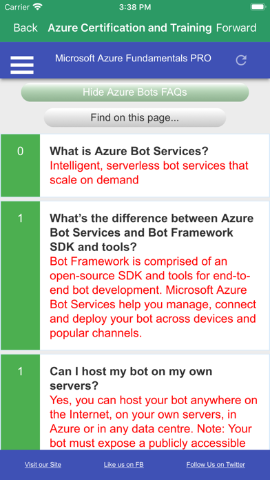 Ace Azure Fundamentals Exam Screenshot