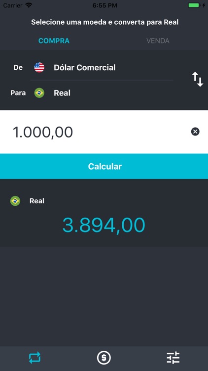 Cotação Hoje (Dólar e Euro) screenshot-3