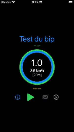 Capture d'écran de Test Du Bip Léger sur iPhone 2
