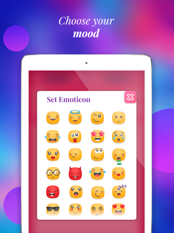 My Super Secret Diary Notes iPad screenshot 6 - Productivity app