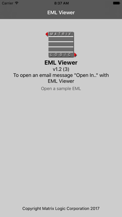 Screenshot #2 pour EML Viewer