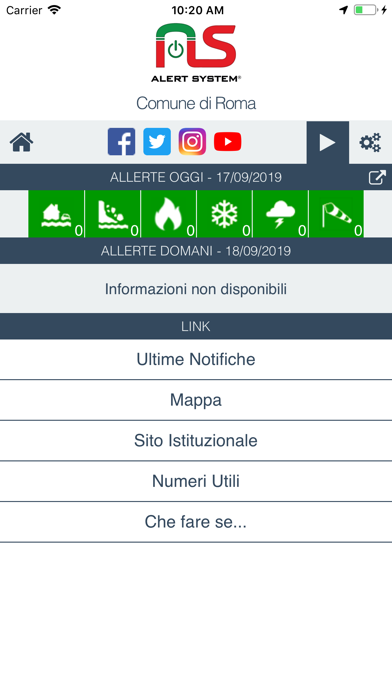 Alert System iPhone screenshot 1