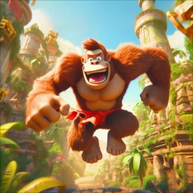 螢幕擷取畫面 (1) Super Monkey Run kong gorilla