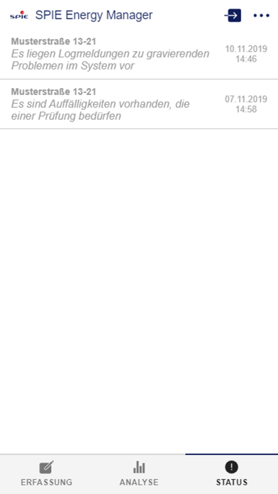 SPIE Energy Manager Mobile screenshot