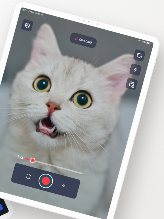 Screenshot #5 pour VideoCam+ Video Recorder Edit