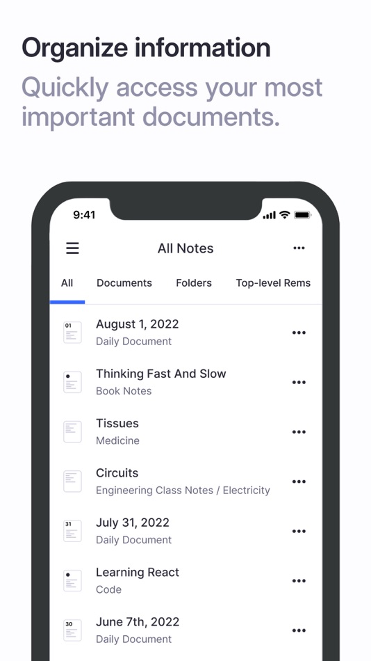 #4. RemNote - Notes & Flashcards (iOS) 由: RemNote, LLC.
