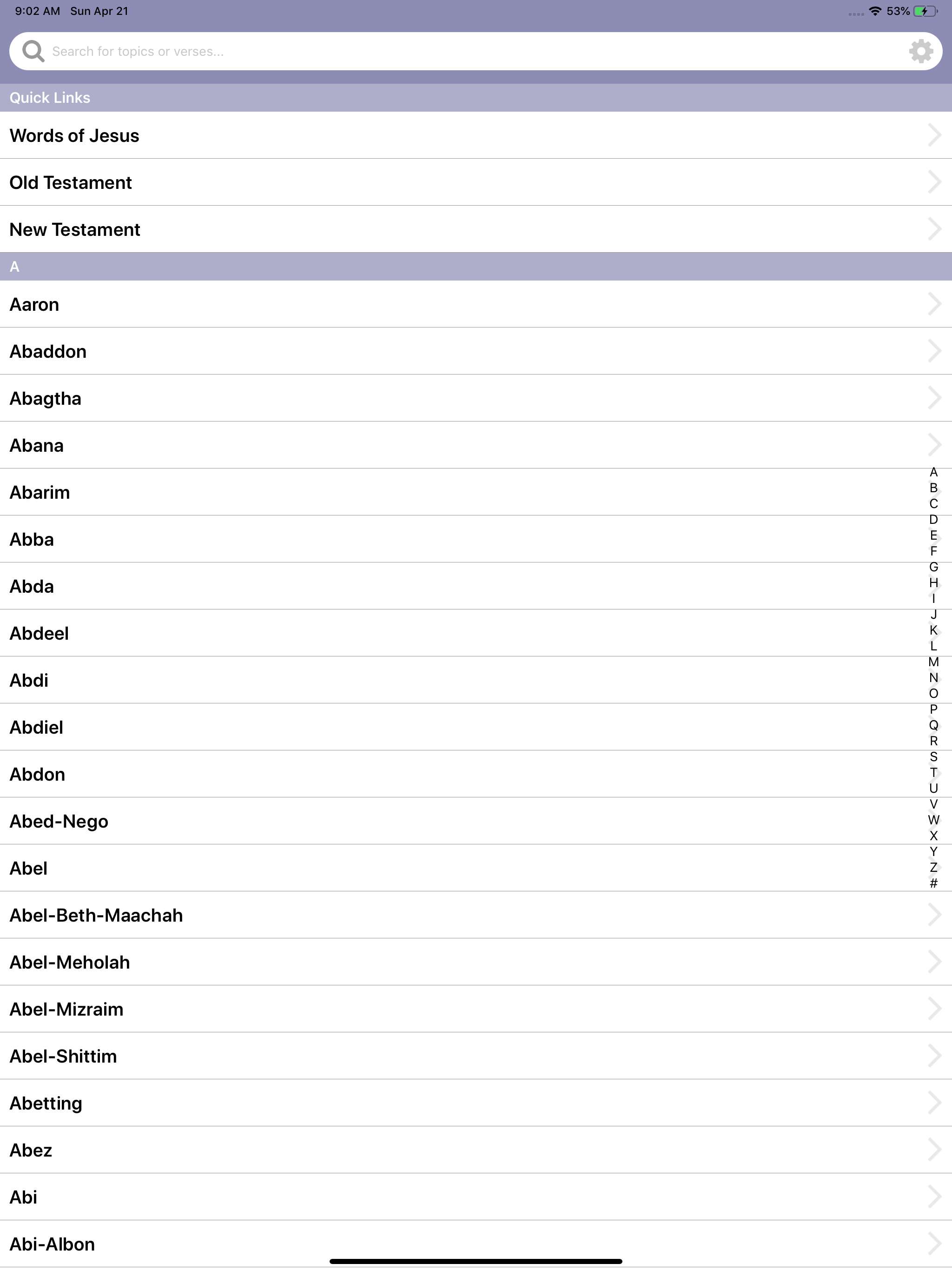 Concordance