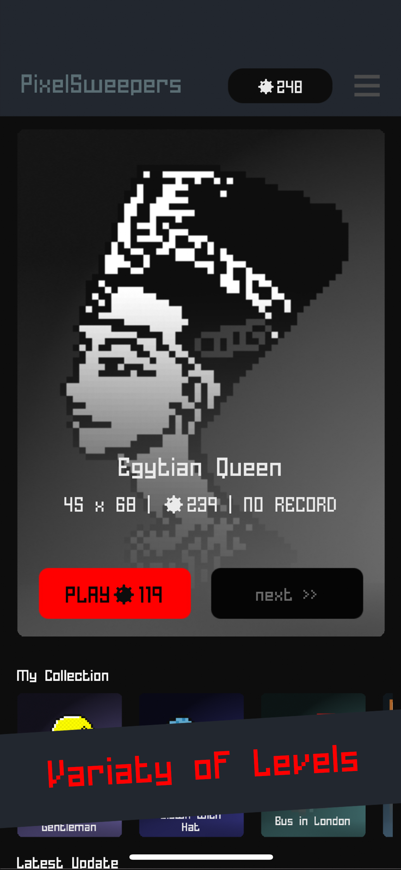 Pixel Sweepers