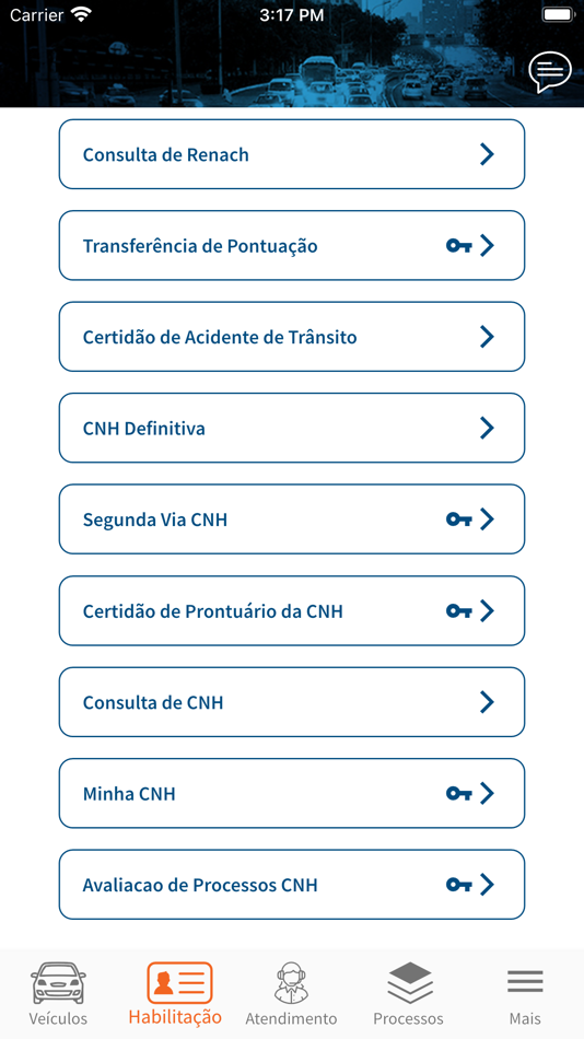 #5. Detran GO ON (iOS) 由: Estado de Goias