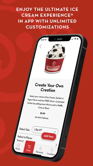Cold Stone Screenshot