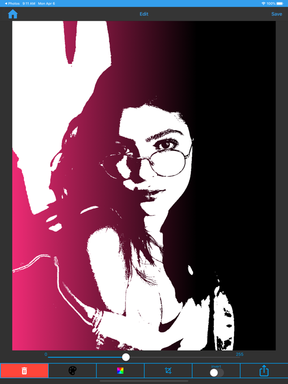 Fx Stencil iPad screenshot 7 - Photo & Video app