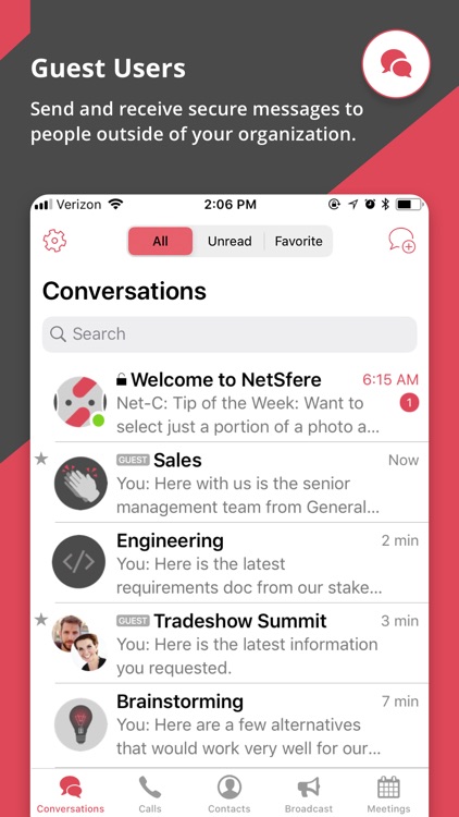 NetSfere Secure Messaging screenshot-9
