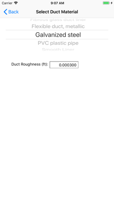 HVAC Duct Sizer screenshot 5