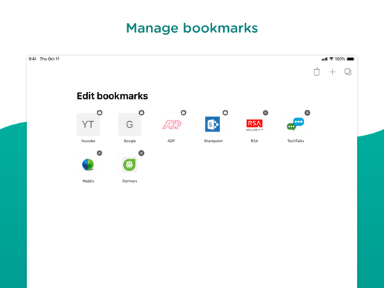 Web - Workspace ONE iPad screenshot 4 - Business app