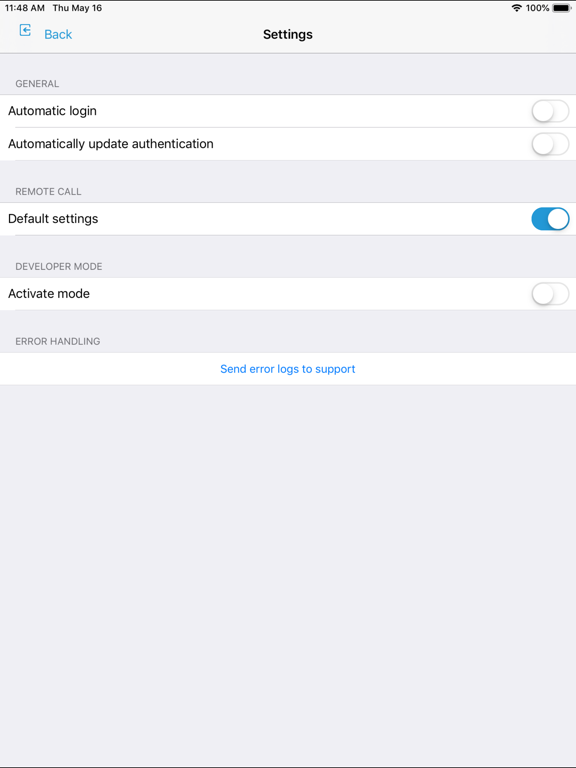 Simplifier iPad screenshot