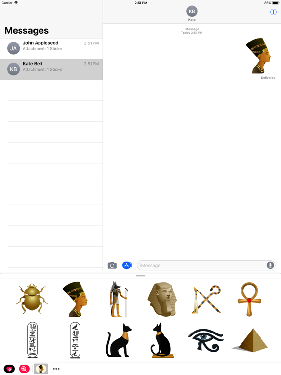Screenshot #4 pour Egypt Mystery Pyramid Stickers