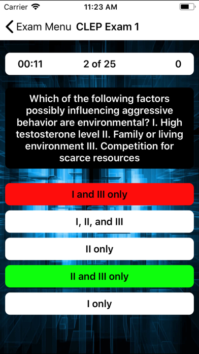 Screenshot #3 pour CLEP Social Sciences Prep