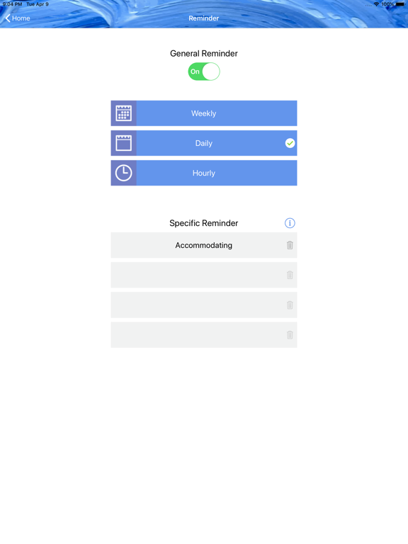 Fourchotomy iPad screenshot 5 - Lifestyle app