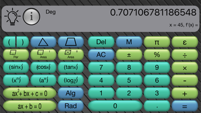 Calculator - Andulator iPhone screenshot