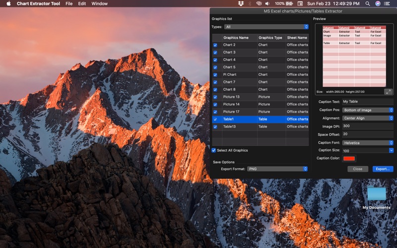 Screenshot #3 pour Chart Extractor Tool