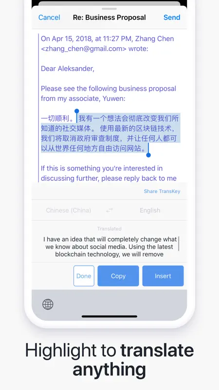 TransKey: Text Translator Chat screenshot 9 of 10