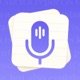 AI Note Taker - Audio to Text app icon - Productivity app for iPhone