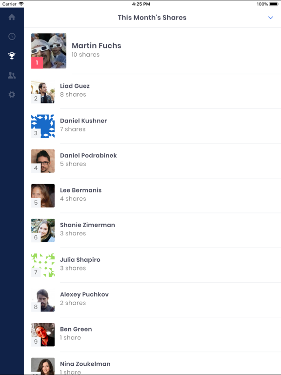 Social Advocacy iPad screenshot 4 - Business app