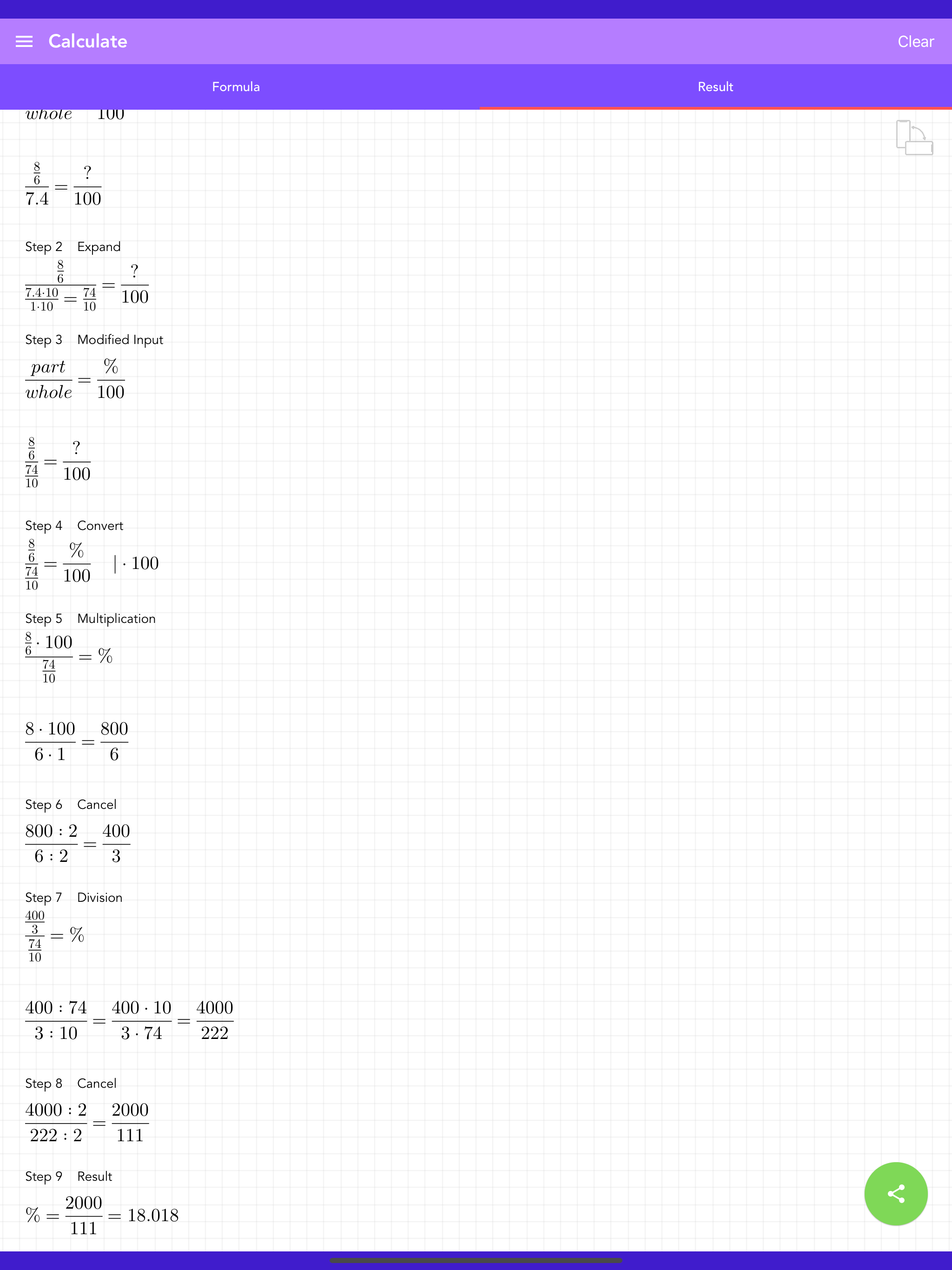 Percentage Value Calculator