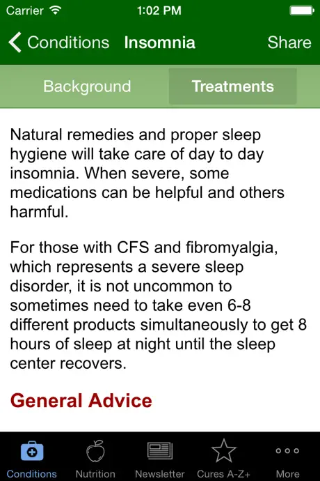 Cures A-Z