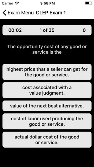 CLEP Macroeconomics Prep screenshot 3
