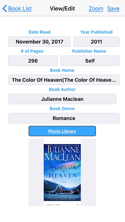 My Books Read screenshot-5