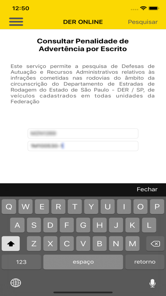 #6. DER ONLINE (iOS) 由: Companhia de Processamento de Dados do Estado de Sao Paulo