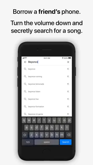Capture d'écran de Earworm sur iPhone 2