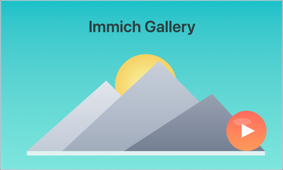 Immich Gallery App Icon, Apple TV App Store 免费榜 Rank #7