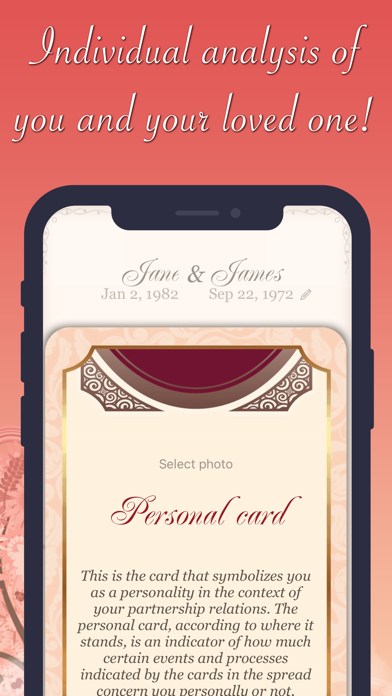 Tarot Love Angel Readings iPhone screenshot 4 - Lifestyle app