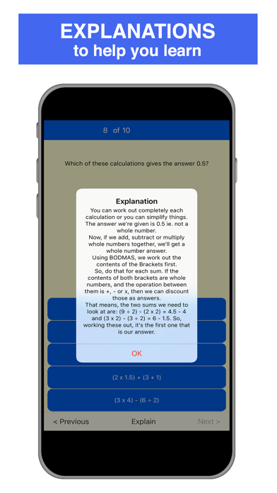 Screenshot #3 pour 11+ Plus Maths