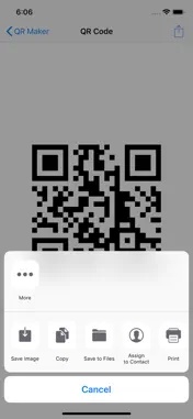 QR BAR Code Reader (Maker) screenshot 4