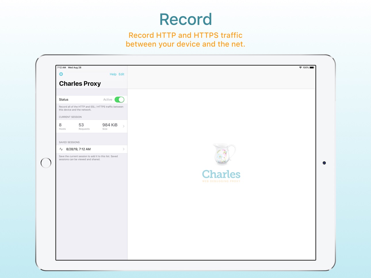 iPad screenshot