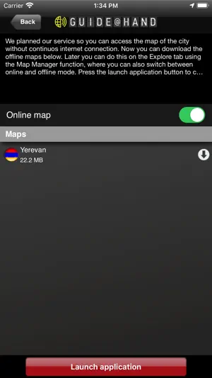 Yerevan GUIDE@HAND screenshot 2