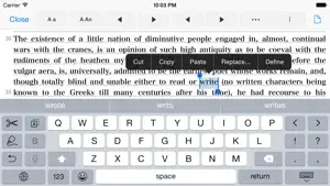 iWriters screenshot 2