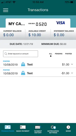 Gather VISA screenshot 3