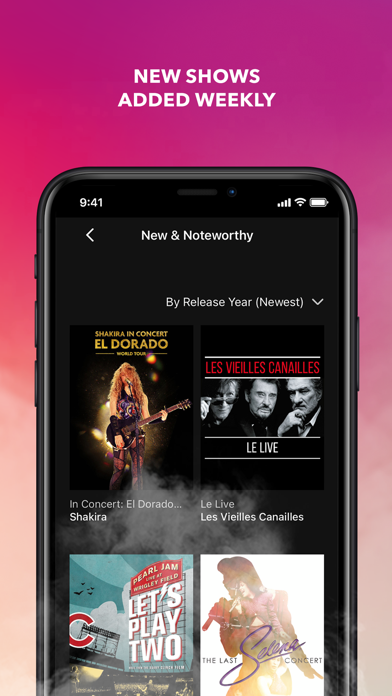 Qello Concerts & Documentaries Screenshot